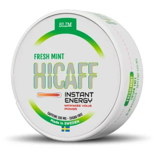 HiCaff – Fresh Mint Slim (Koffeinpåse)
