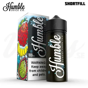Humble – Strawberry Banana Dragonfruit Ice (Donkey Kahn Ice) (100 ml, Shortfill)