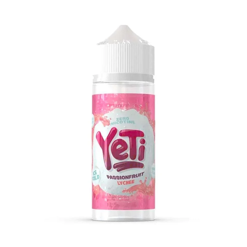 Ice Cold Passion Fruit Lychee från Yeti (100ml, Shortfill)