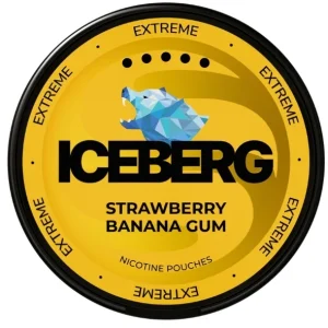 ICEBERG – STRAWBERRY BANANA GUM EXTREME