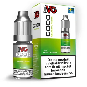 IVG 6000 Salts – Sourberry Fusion (10 ml, 14,5 mg, Nikotinsalt)
