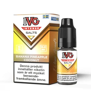 IVG Intense Salts – Banana Pineapple Coconut (10 ml, 14,5 mg, Nikotinsalt)