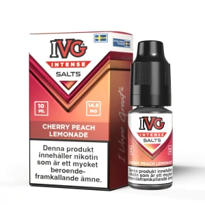 IVG Intense Salts – Cherry Peach Lemonade (10 ml, 14,5 mg, Nikotinsalt)