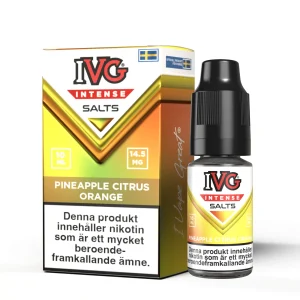 IVG Intense Salts – Pineapple Citrus Orange (10 ml, 14,5 mg, Nikotinsalt)