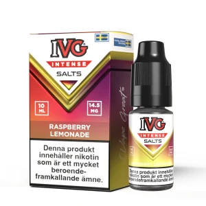 IVG Intense Salts – Raspberry Lemonade (10 ml, 14,5 mg, Nikotinsalt)