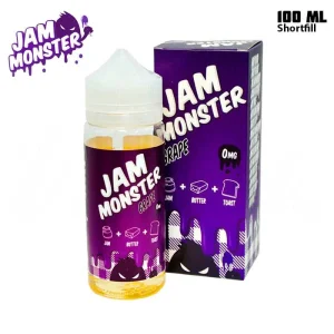 Jam Monster – Grape (100 ml, Shortfill) – Utgått