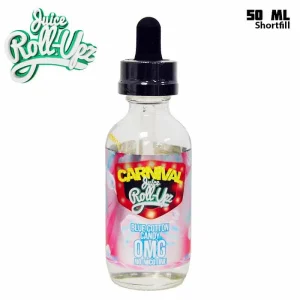Juice Roll Upz Carnival – Blue Cotton Candy (50 ml, Shortfill) – Utgått