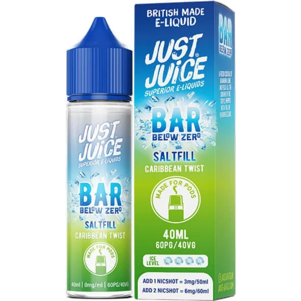 Just Juice Bar (Below Zero) – Caribbean Twist (40 ml, Shortfill)