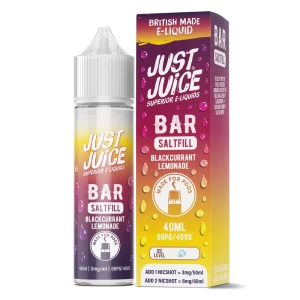 Just Juice Bar – Blackcurrant Lemonade (40 ml, Shortfill)