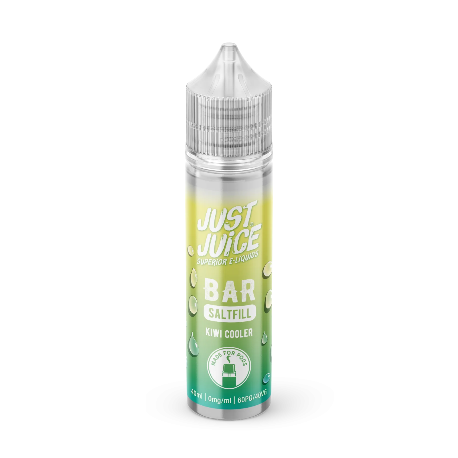 Just Juice Bar – Kiwi Cooler (40 ml, Shortfill)