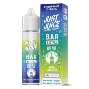 Just Juice Bar – Sour Blue Razz Lime (40 ml, Shortfill)