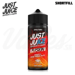 Just Juice Fusion – Mango & Blood Orange Ice (100 ml, Shortfill)