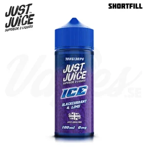 Just Juice ICE – Blackcurrant & Lime (100 ml, Shortfill)