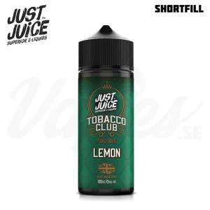 Just Juice Tobacco Club – Lemon (100 ml, Shortfill)
