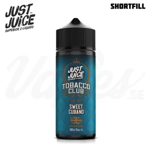 Just Juice Tobacco Club – Sweet Cubano (100 ml, Shortfill)