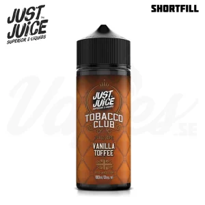 Just Juice Tobacco Club – Vanilla Toffee (100 ml, Shortfill)