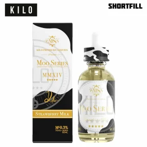 Kilo Moo – Strawberry Milk (50 ml, Shortfill) – Utgått