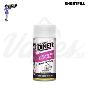 Late Night Diner – Strawberry Shortcake (50 ml, Shortfill)