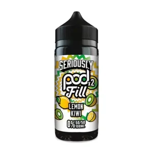 Lemon Kiwi 50/50 från Seriously Pod Fill (100ml, Shortfill)