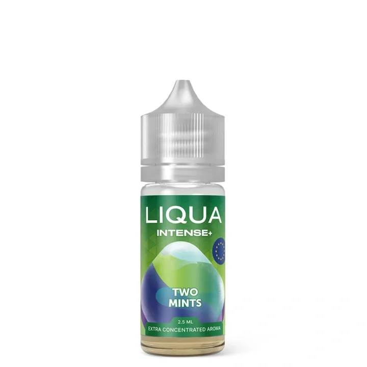 Liqua Intense Plus – Two Mints (2,5 ml, Longfill)
