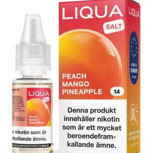 Liqua Salt – Peach Mango Pineapple (10 ml, 14 mg Nikotinsalt)