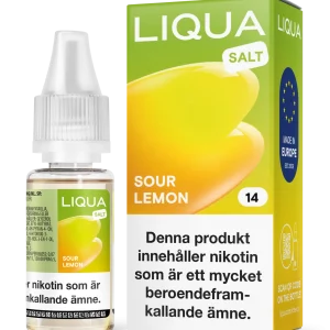 Liqua Salt – Sour Lemon (10 ml, 14 mg Nikotinsalt)