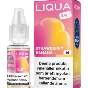 Liqua Salt – Strawberry Banana (10 ml, 14 mg Nikotinsalt)