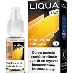 Liqua Salt – Traditional Tobacco (10 ml, 14 mg Nikotinsalt)