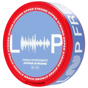 Loop – Fresh Peppermint Hyper Strong – Slim (14,8 mg/portion)