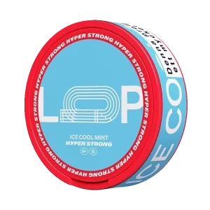 Loop – Ice Cool Mint Hyper Strong – Slim (15,6 mg/portion)