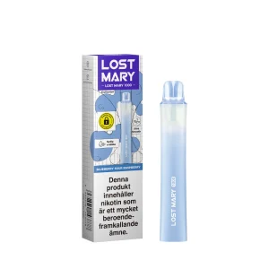 Lost Mary LM1000 – Blueberry Sour Raspberry (20 mg, Engångs vape)
