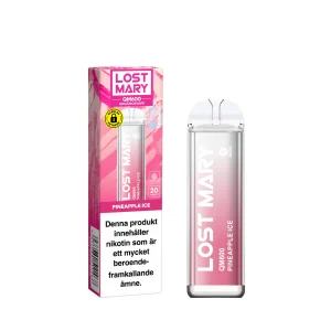Lost Mary QM600 – Pineapple Ice (20 mg, Engångs vape)
