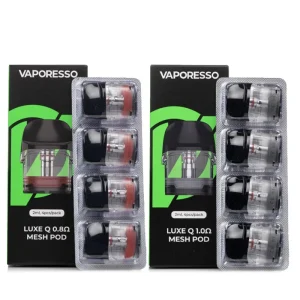 Luxe Q/QS Mesh Pod från Vaporesso (4-pack, 2-3ml)