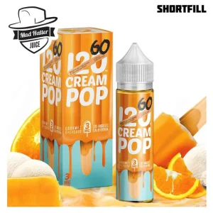 Mad Hatter – 50 Cream Pop (50 ml, Shortfill) – Utgått