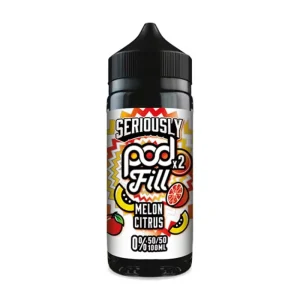 Melon Citrus 50/50 från Seriously Pod Fill (100ml, Shortfill)
