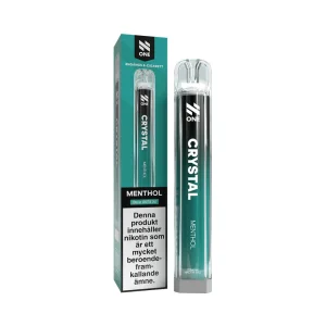Menthol från Crystal Mesh (2ml, 20mg, Engångsvape)