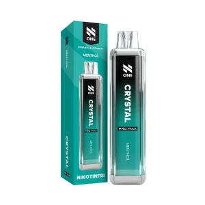 Menthol från Crystal Mesh Zero (12ml, Nikotinfri, Engångsvape)