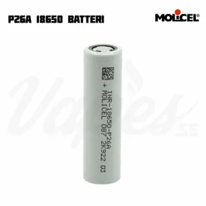 Molicel P26A 18650 (2600mAh)