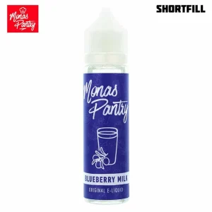 Monas Pantry – Blueberry Milk (50 ml, Shortfill) – Utgått