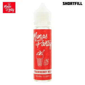 Monas Pantry – Strawberry Milk (50 ml, Shortfill) – Utgått
