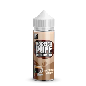 Moreish Puff Brewed – Hazelnut Vienna Coffee (100 ml, Shortfill)