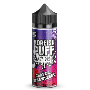 Moreish Puff Candy Drops – Grape & Strawberry (100 ml, Shortfill)