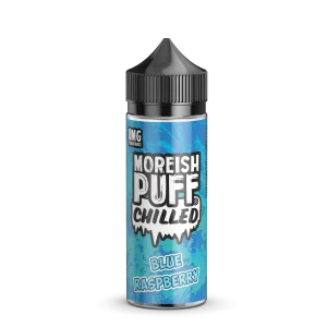 Moreish Puff Chilled – Blue Raspberry (100 ml, Shortfill)