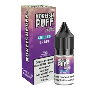Moreish Puff Chilled – Grape (10 ml, 10 mg, Nikotinsalt)