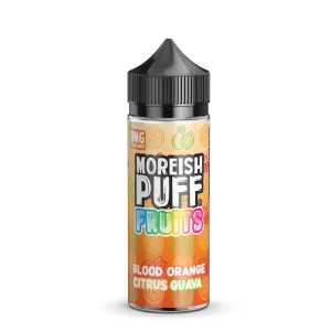 Moreish Puff Fruits – Blood Orange Citrus Guava (100 ml, Shortfill)