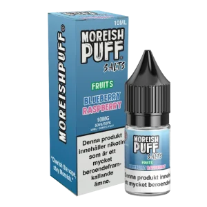 Moreish Puff Fruits – Blueberry & Raspberry (10 ml, 10 mg, Nikotinsalt)