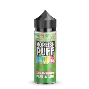Moreish Puff Fruits – Strawberry Pear & Lime (100 ml, Shortfill)