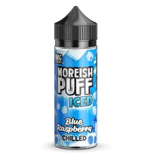 Moreish Puff Iced – Blue Raspberry Chilled (100 ml, Shortfill)