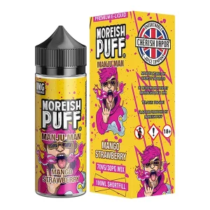 Moreish Puff – Manju Man – Mango Strawberry (100 ml, Shortfill)