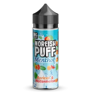 Moreish Puff Menthol – Apricot Watermelon (100 ml, Shortfill)